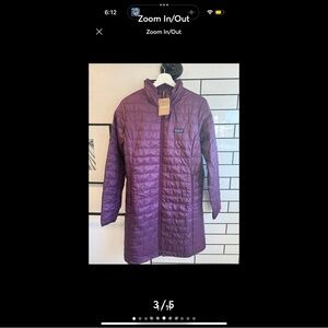 Patagonia Women's Nano Puff Parka, size large, nwt
